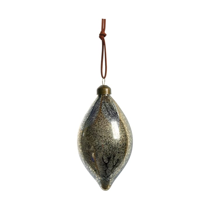 Nosille Dekoration Weihnachtsanhänger 12 cm - Silber-Gold - Lene Bjerre