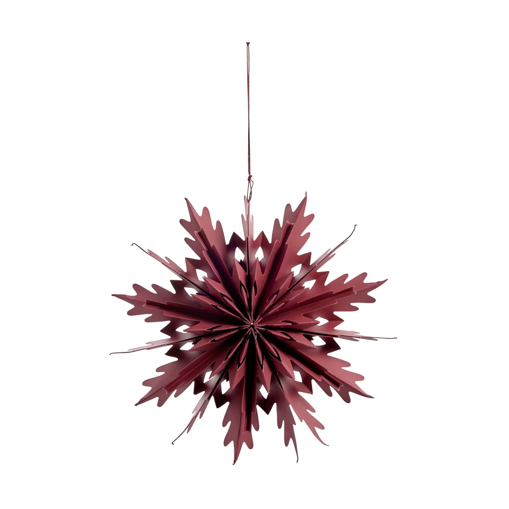 Paselle Dekoration Stern Ø30 cm, Granatapfel Lene Bjerre