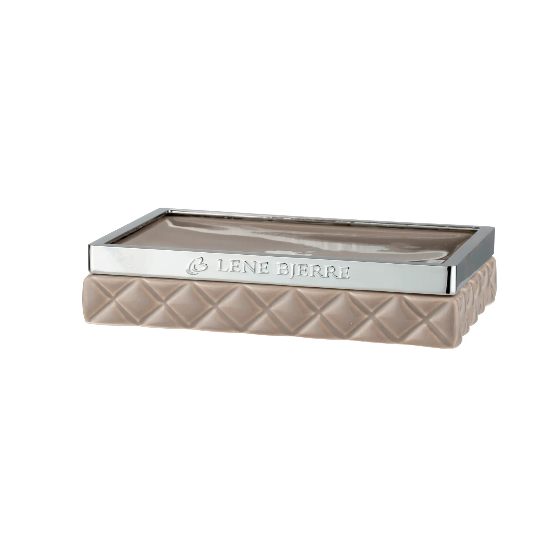 Portia Seifenablage, Braun-silber Lene Bjerre