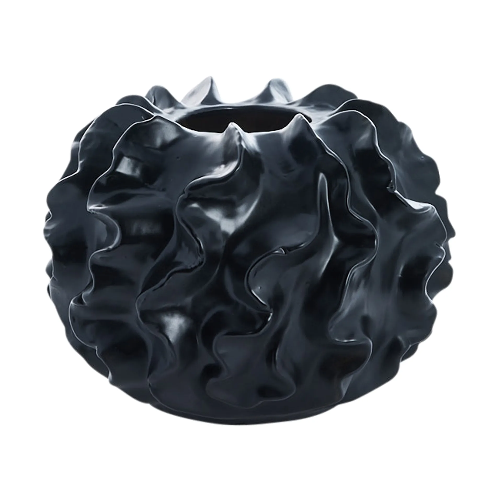 Sannia Vase 20,5cm, Black Lene Bjerre