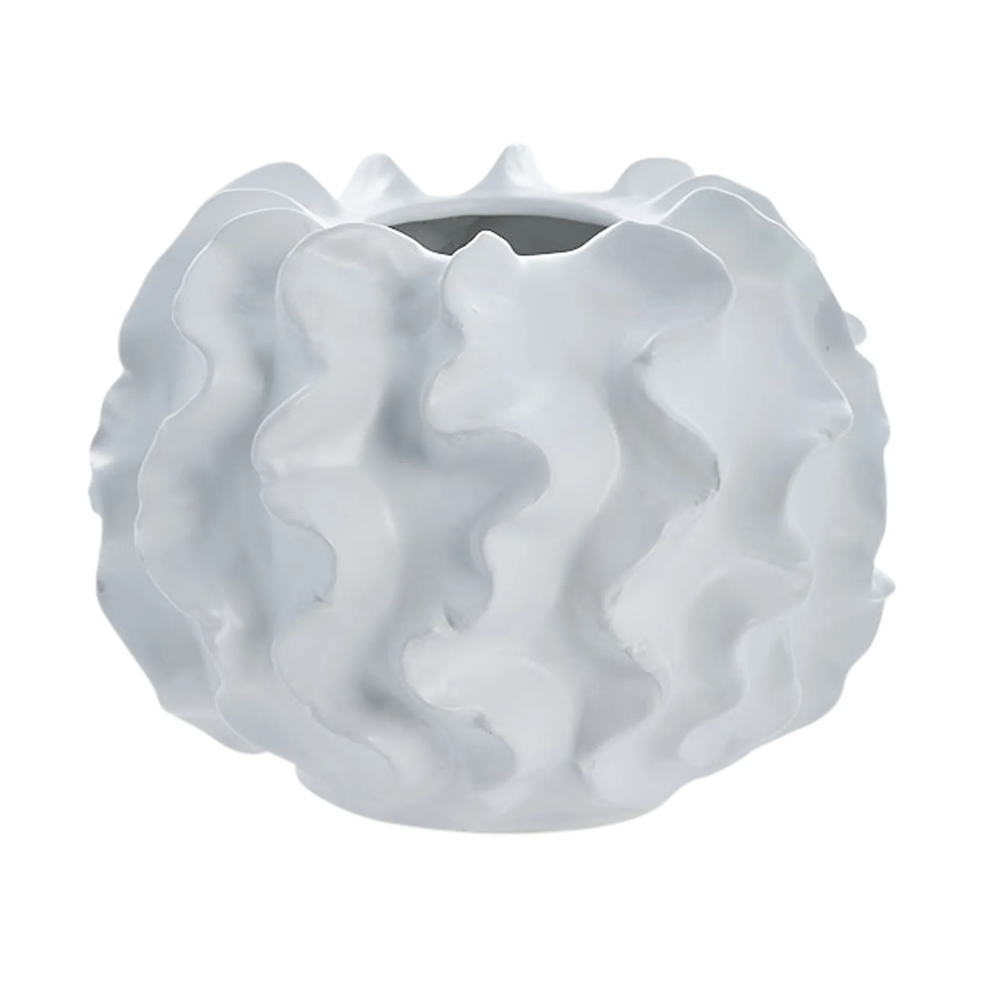 Sannia Vase 20,5cm, White Lene Bjerre