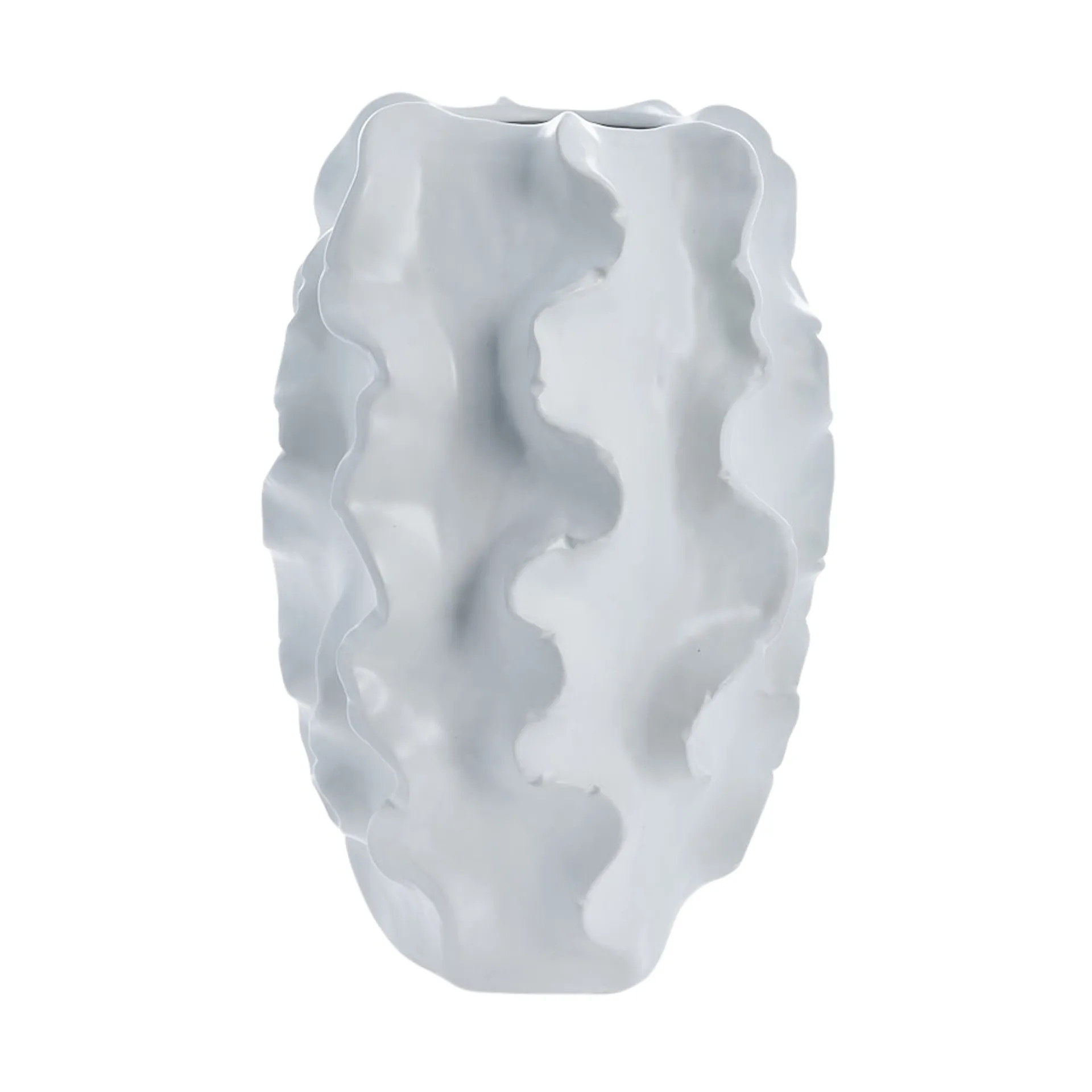 Sannia Vase 37,5cm, White Lene Bjerre