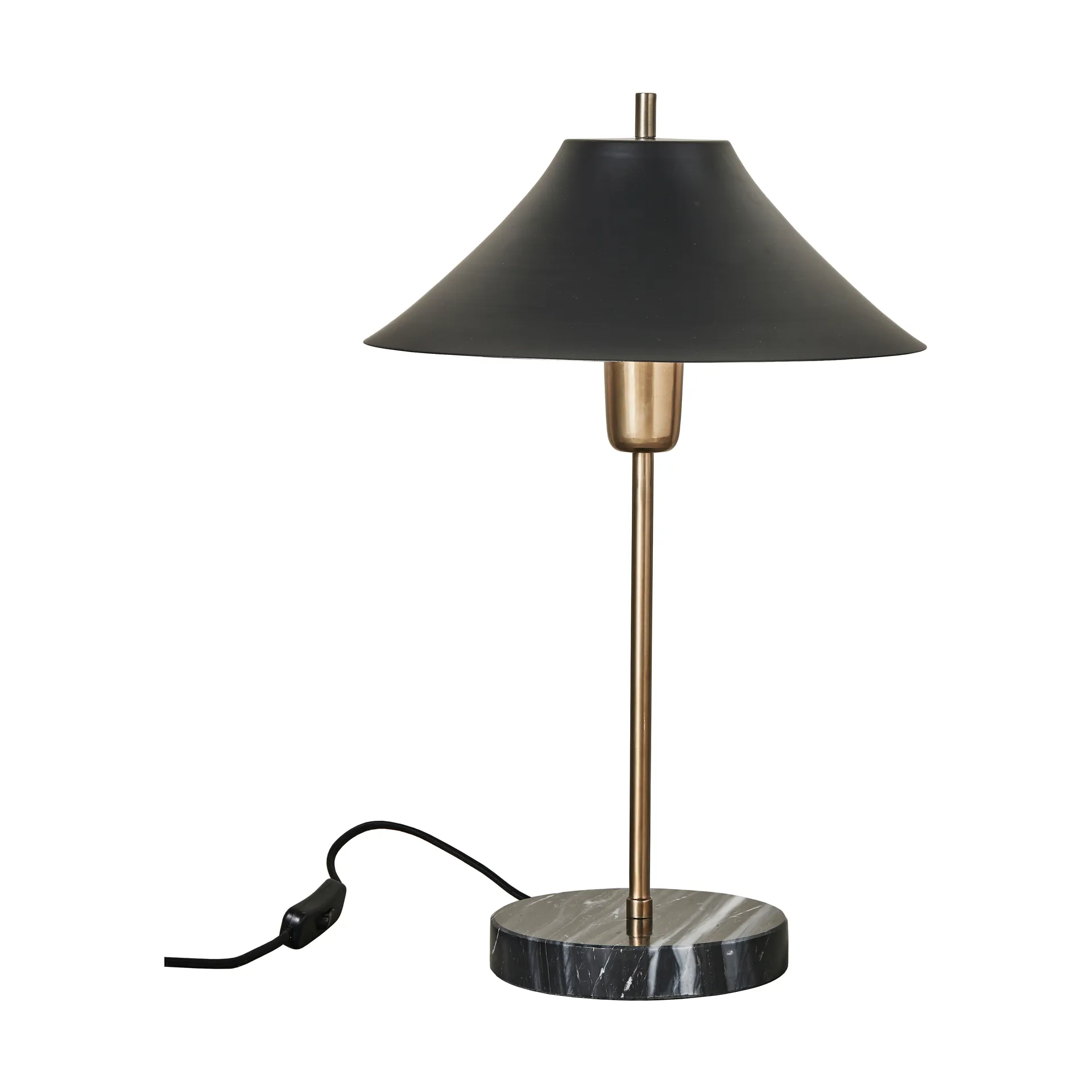 Sofia Tischleuchte 52 cm, Black-Light gold Lene Bjerre