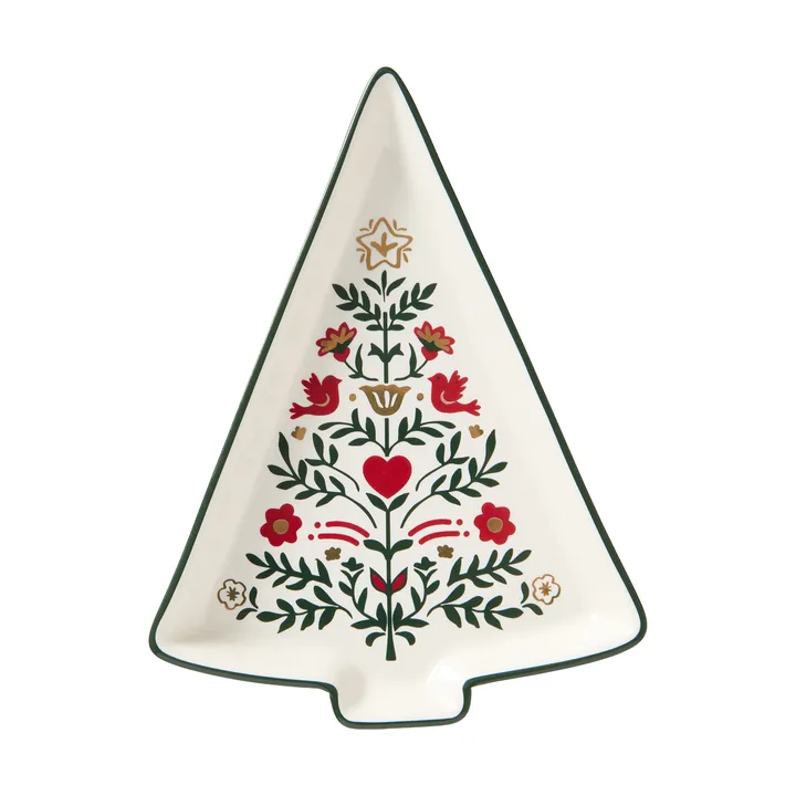 Christmas Tree Servierplatte - Multi, 15,2x11x1,6 cm - Lexington