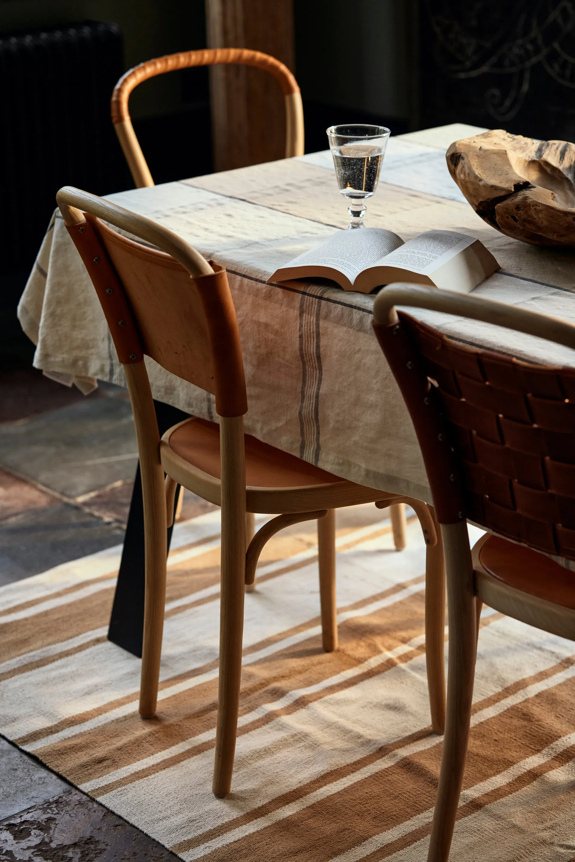 Easter Linen/Cotton Tischdecke 150x250 cm, Yellow-green Lexington