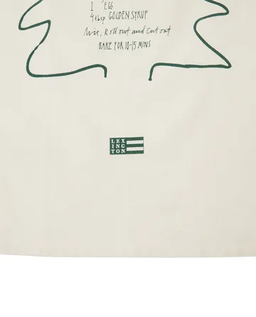 Gingerbread Geschirrtuch 50x70 cm - Weiß-Grün - Lexington