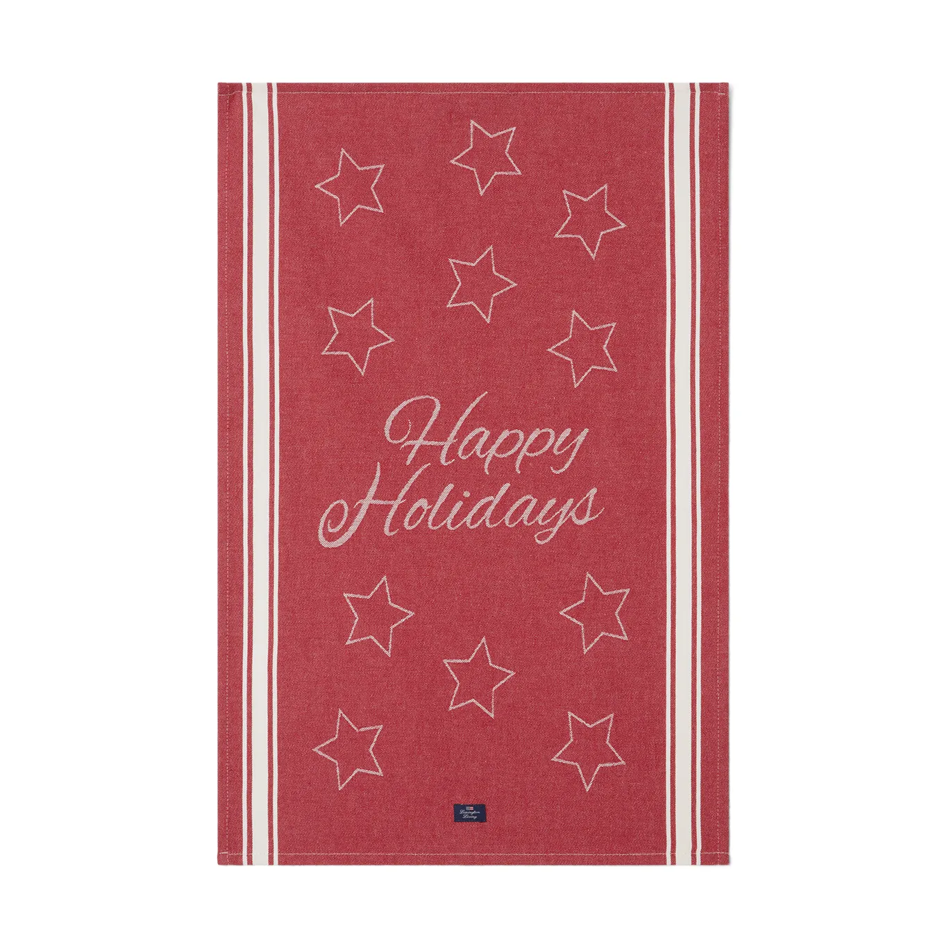 Happy Holidays Küchentuch 50x70 cm, Rot Lexington