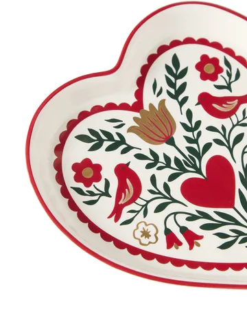 Heart Servierplatte - Multi, 13x13x1,6 cm - Lexington