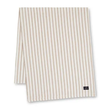 Icons Herringbone Striped Tischläufer 50 x 150cm - Beige-white - Lexington