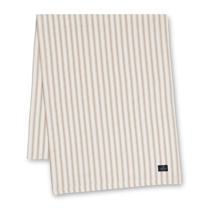 Icons Herringbone Striped Tischläufer 50 x 150cm, Beige-white Lexington