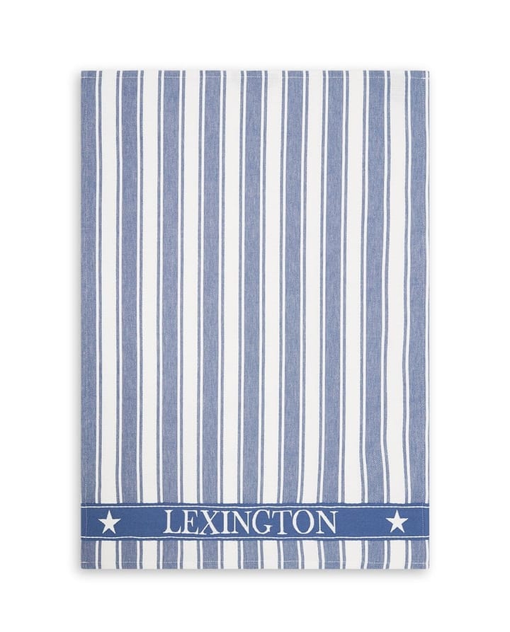 Icons Twill Waffle Geschirrtuch 50x70 cm - Blau - Lexington