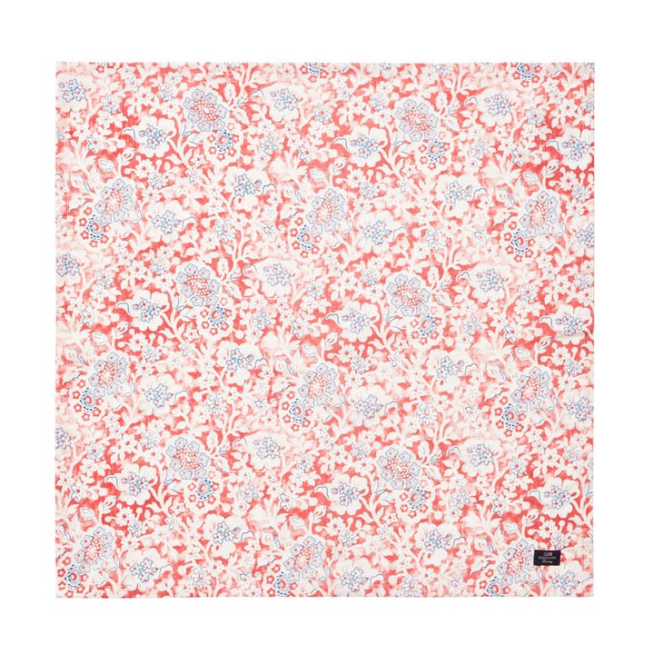 Printed Flowers Recycled Cotton Stoffserviette 50x50 cm, Coral Lexington
