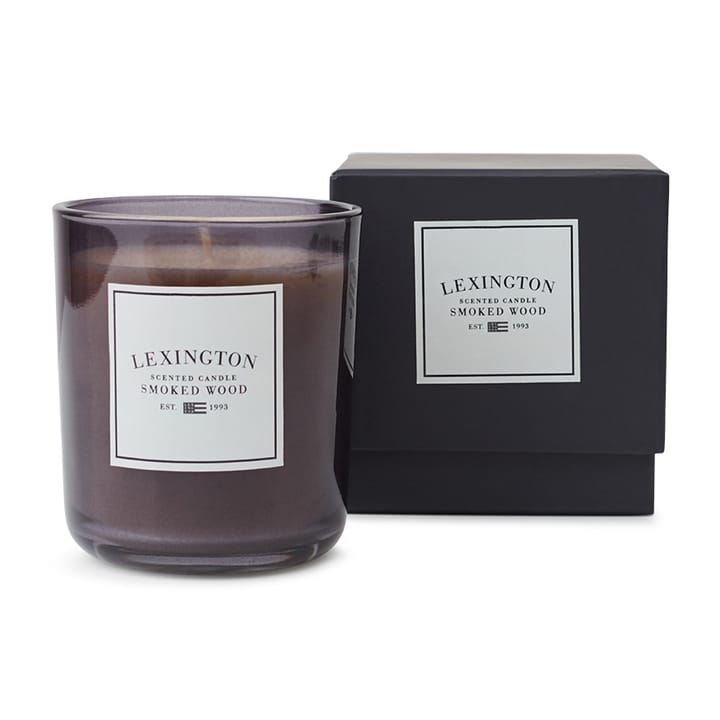 Smoked Wood Duftkerze 45 Stunden, Dark gray Lexington