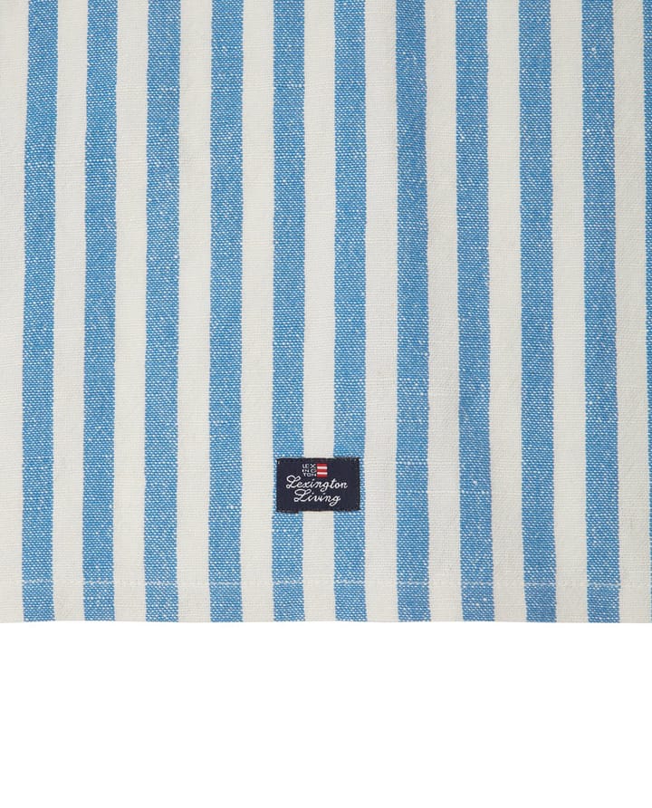 Striped Cotton Linen Geschirrtuch 50x70cm, Blue Lexington