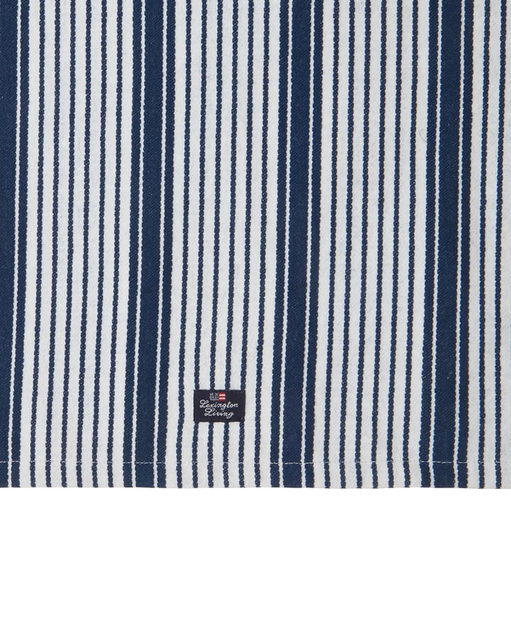 Striped org cotton Geschirrtuch 50x70 cm, Navy Lexington