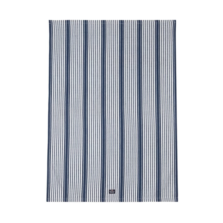 Striped org cotton Geschirrtuch 50x70 cm, Navy Lexington