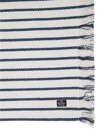 Striped Recycled Cotton Tischset 40x50 cm - Navy - Lexington