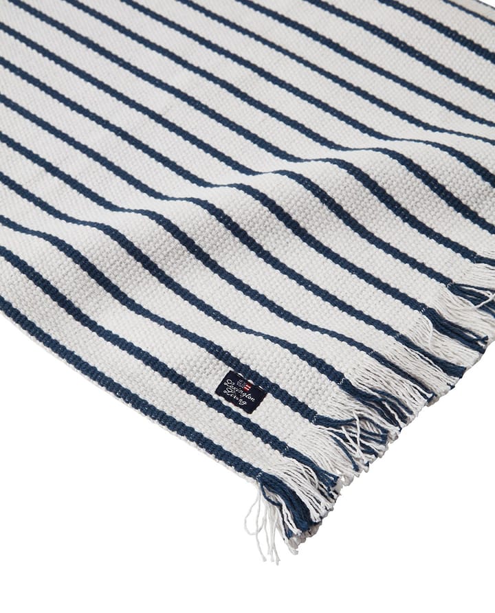 Striped Recycled Cotton Tischset 40x50 cm, Navy Lexington