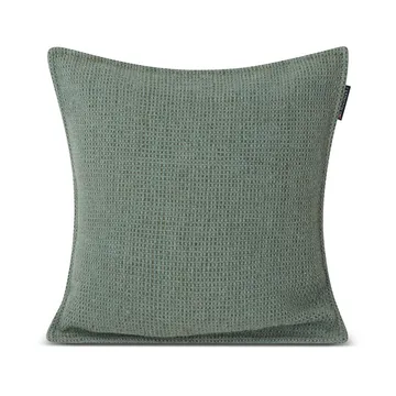 Structured Wool Cotton mix Kissenbezug 50x50cm - Green - Lexington