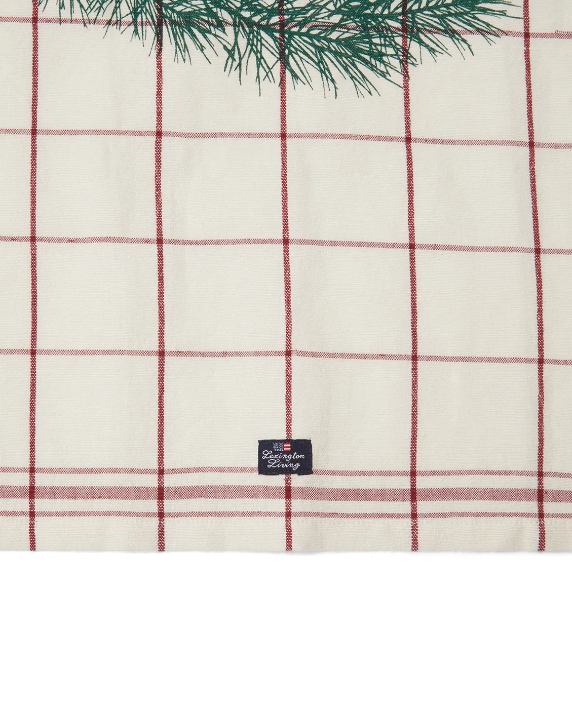 The Merrier Küchentuch 50x70 cm, Weiß-Rot-Grün Lexington