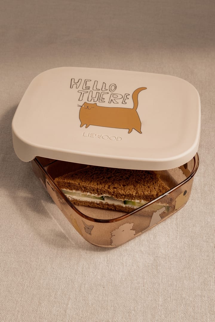Arthur Brotdose 13,5x17 cm, Cats and Dogs-Sandy Liewood