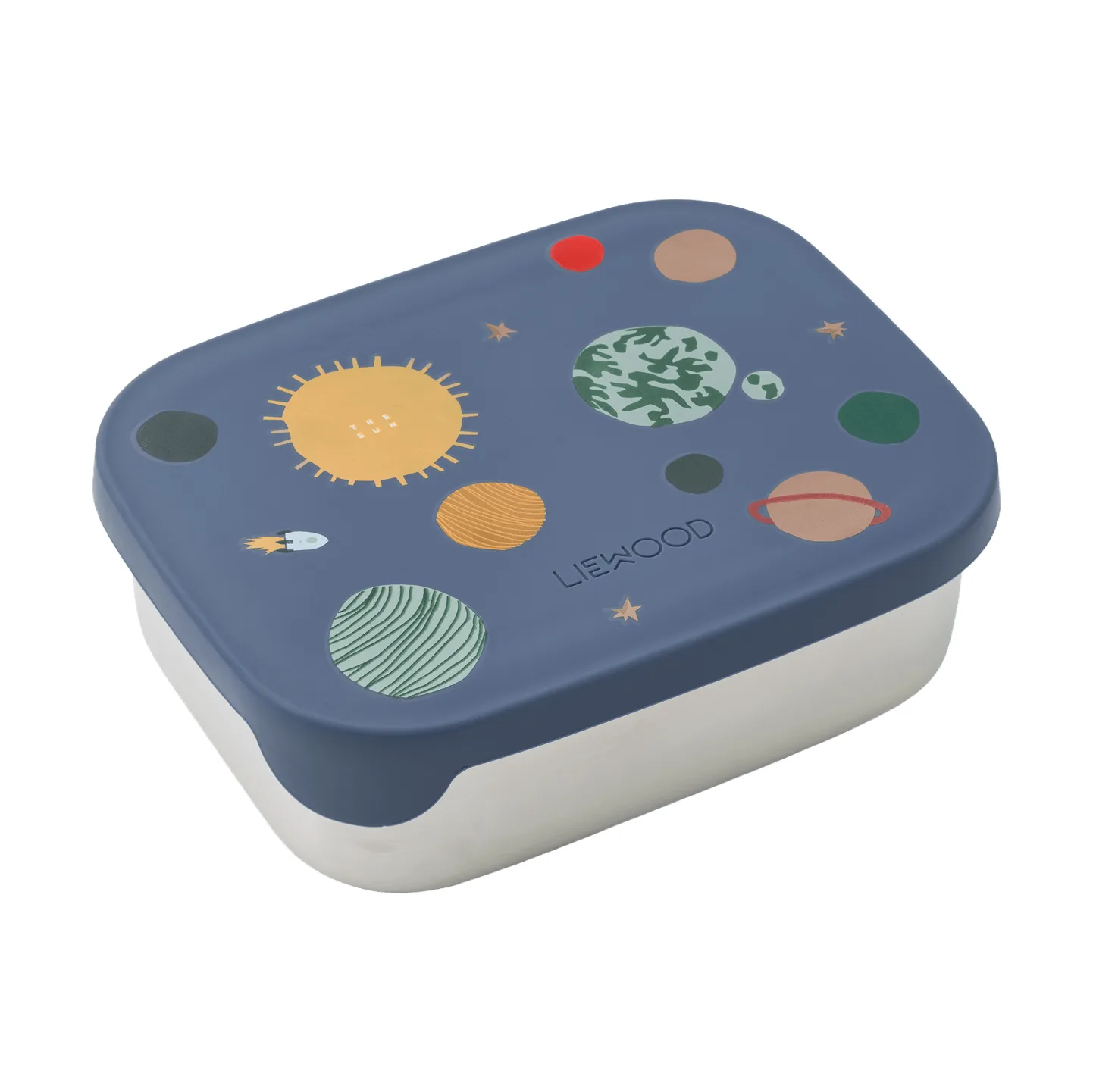 Arthur Brotdose 13,5x17 cm, Universe-Classic navy Liewood
