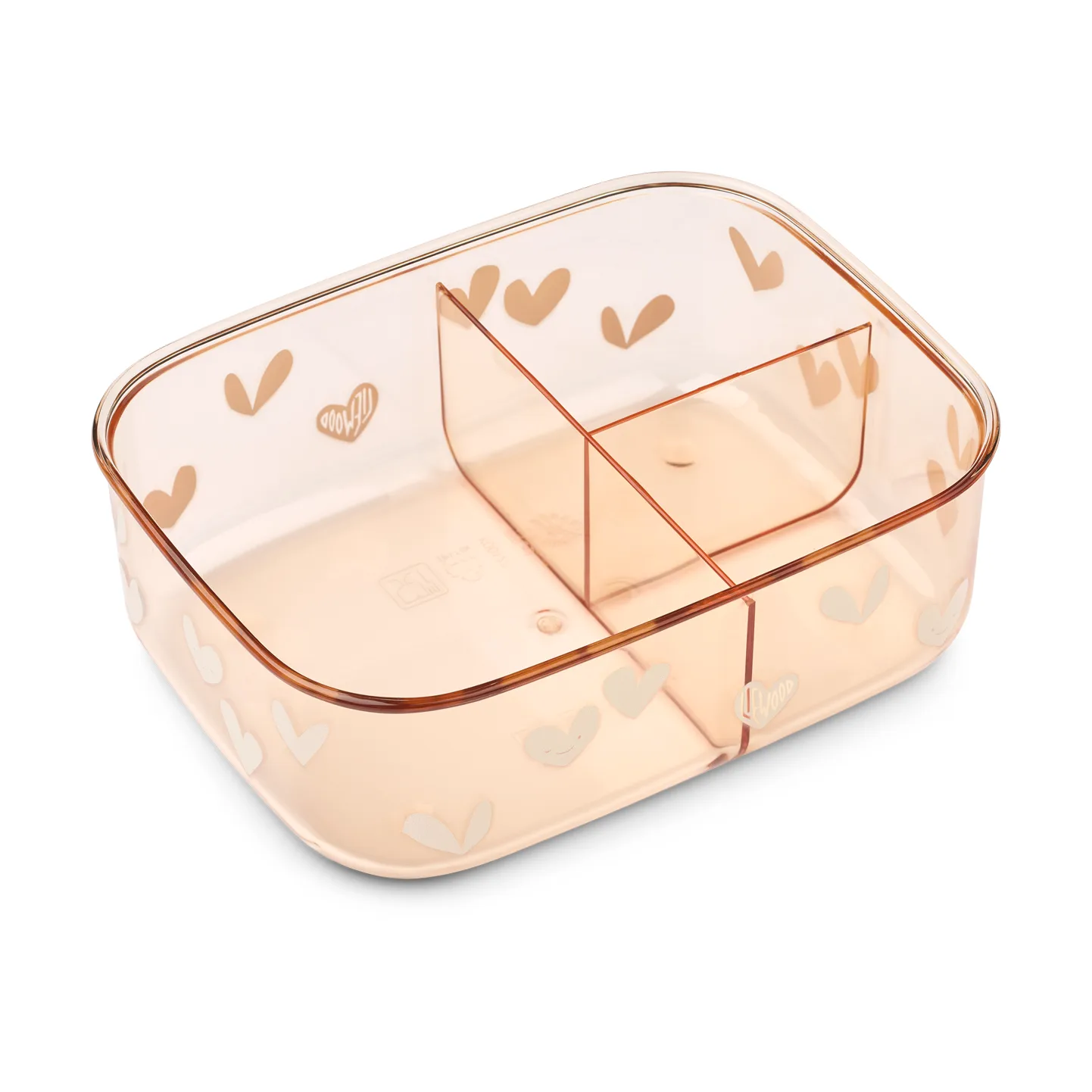 Arthur Tritan Brotdose 13,5x17 cm, Sweethearts-pale tuscany Liewood