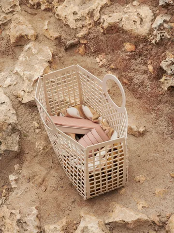 Bloom Aufbewahrungskorb - Sandy - Liewood