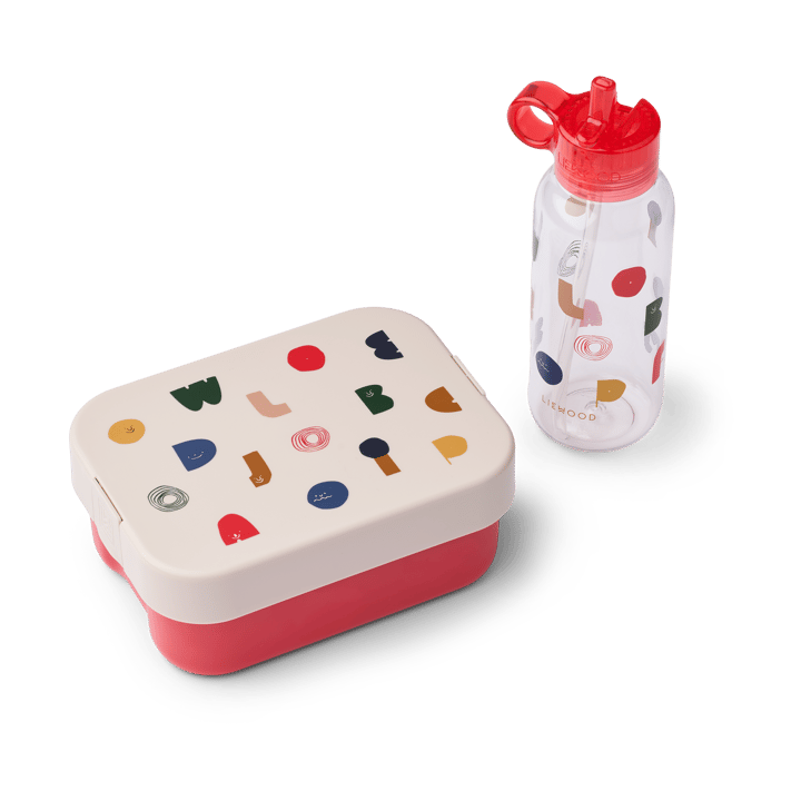 Chelsey bedruckte Lunchbox Set 2-teilig - Characters-Sandy - Liewood