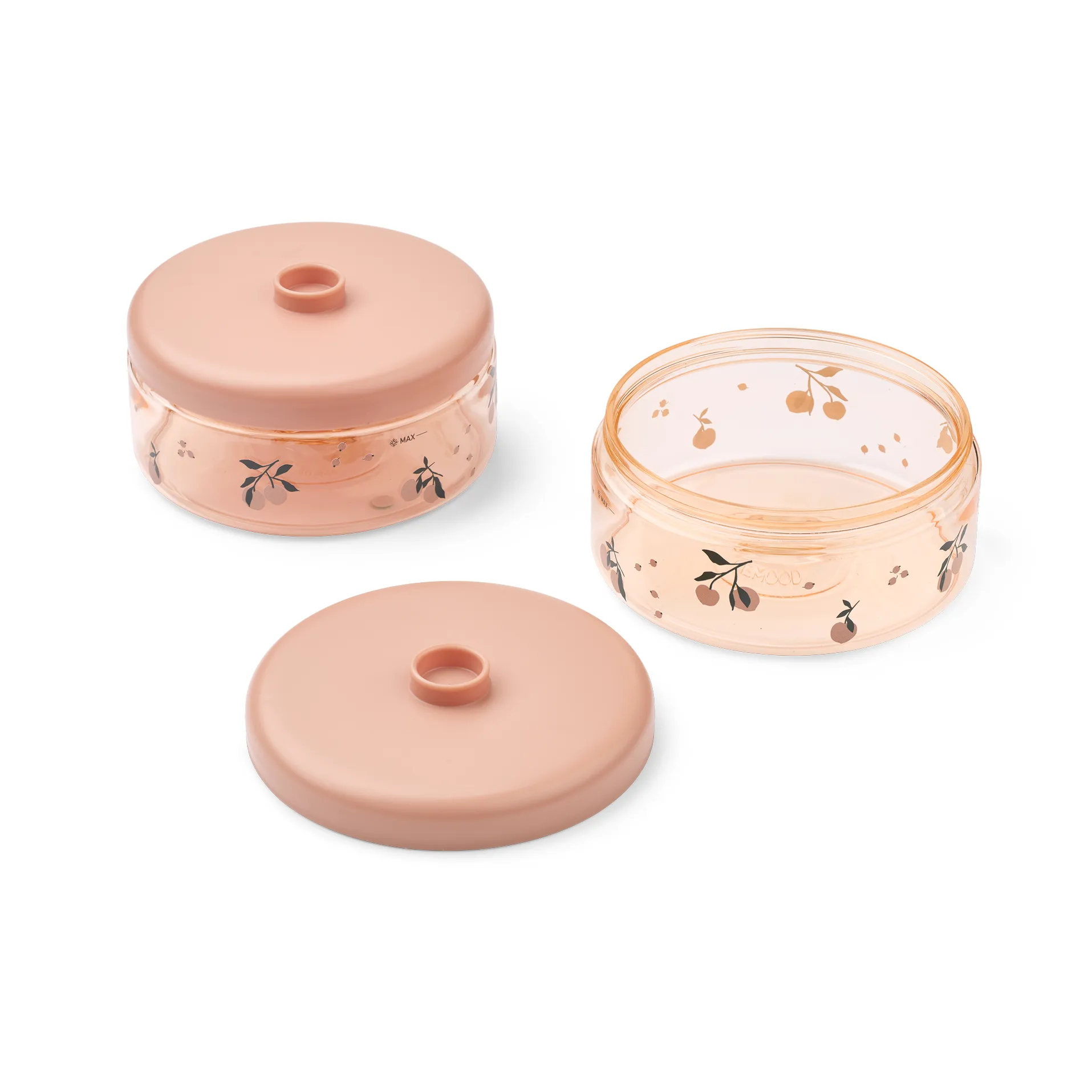 Dominique Babybreigläser 500 ml 2-teilig, Peach-sea shell Liewood