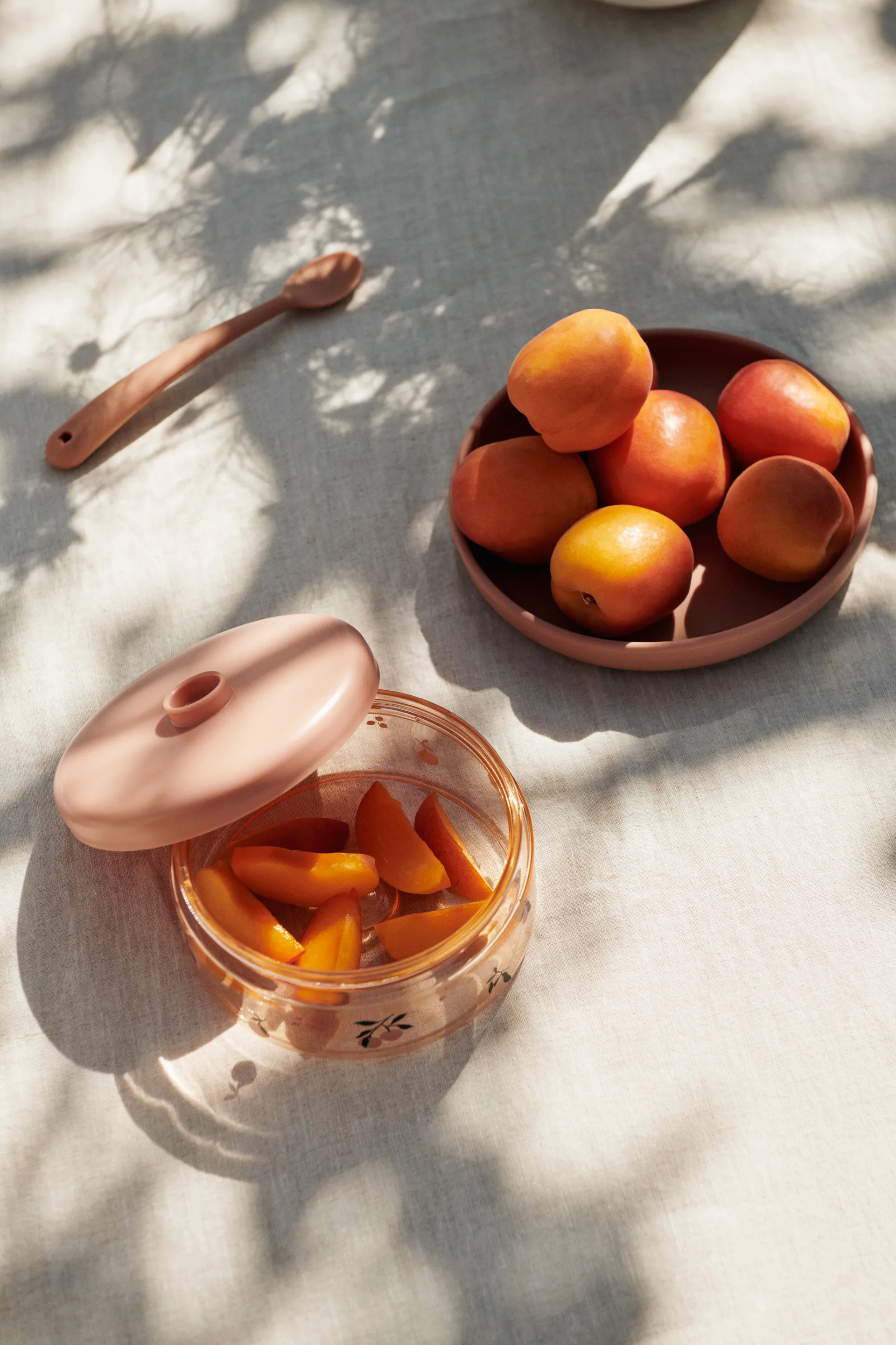 Dominique Babybreigläser 500 ml 4‑teilig, Peach-sea shell Liewood