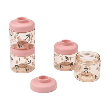 Dominique Babynahrungsbehälter 100 ml 4er-Pack - Cherry heart-Rosey - Liewood