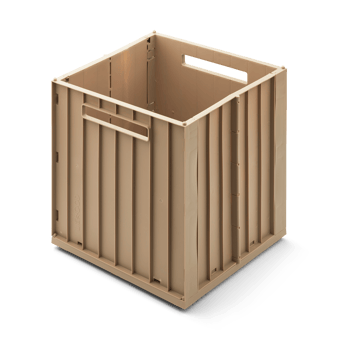 Elijah Aufbewahrungsbox mit Deckel 31x31 cm - Oat - Liewood