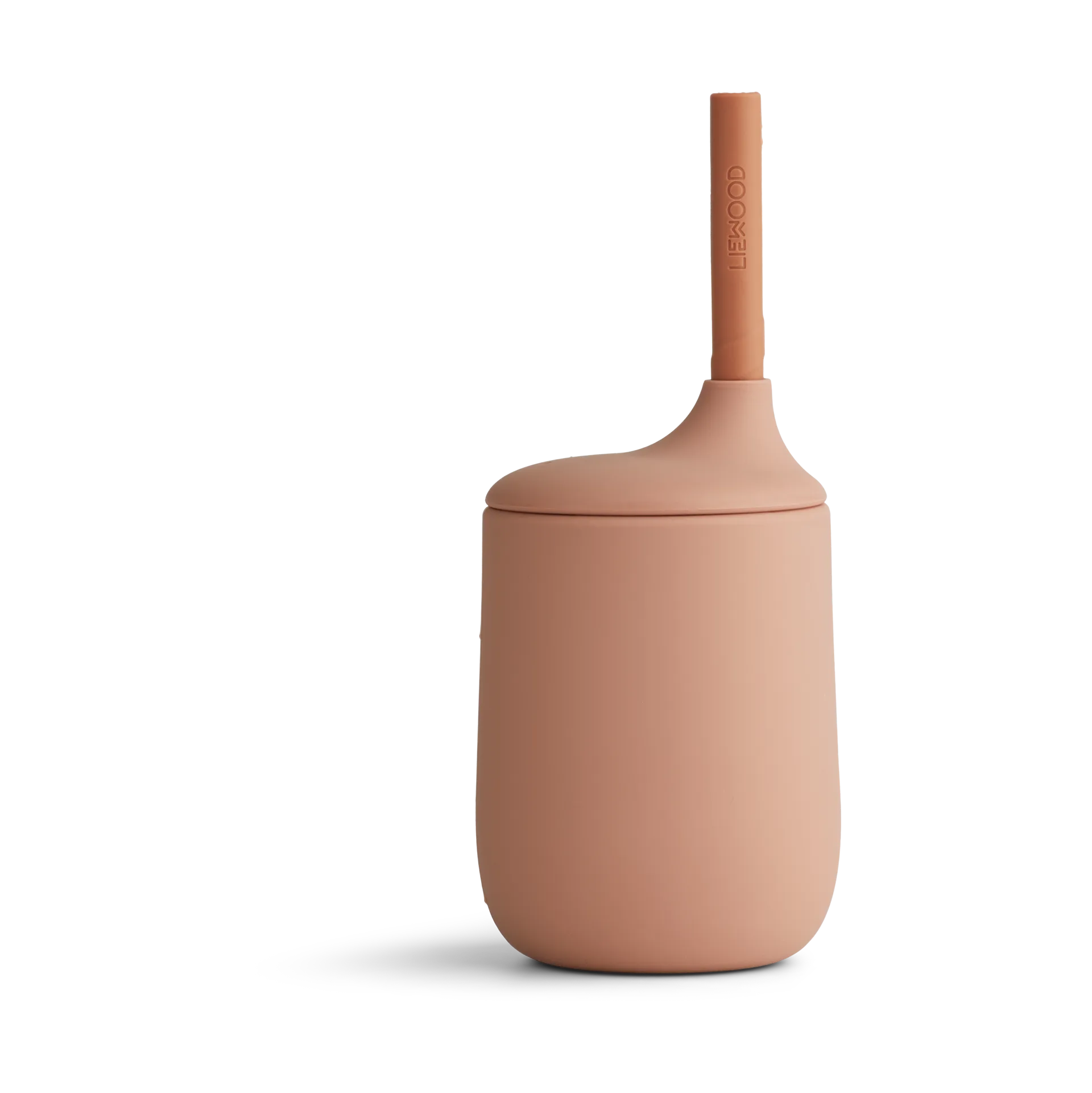 Ellis sippy cup Trinklernbecher mit Strohhalm 23 cl, Dark rose-terracotta mix Liewood