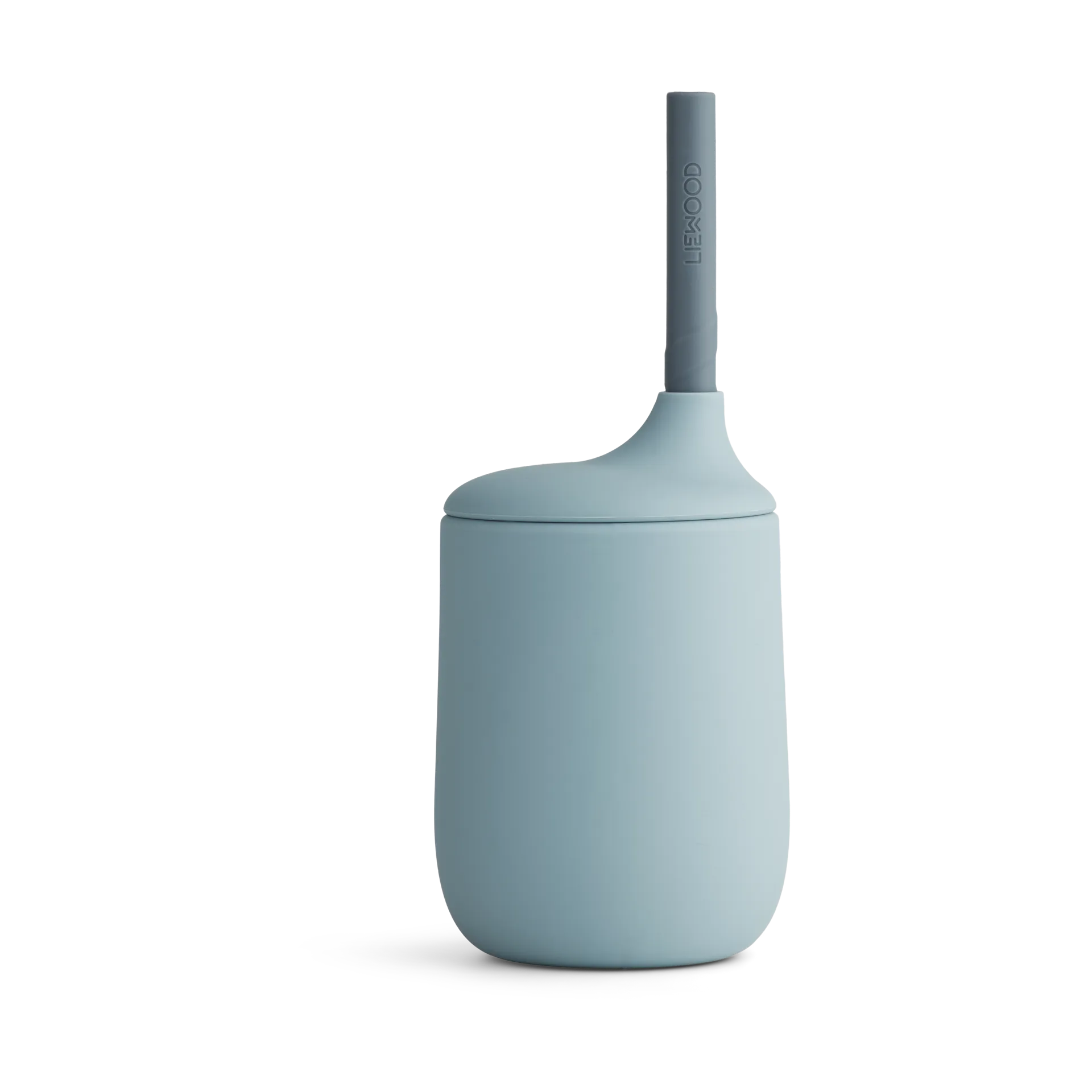 Ellis sippy cup Trinklernbecher mit Strohhalm 23 cl, Sea blue-blue wave mix Liewood