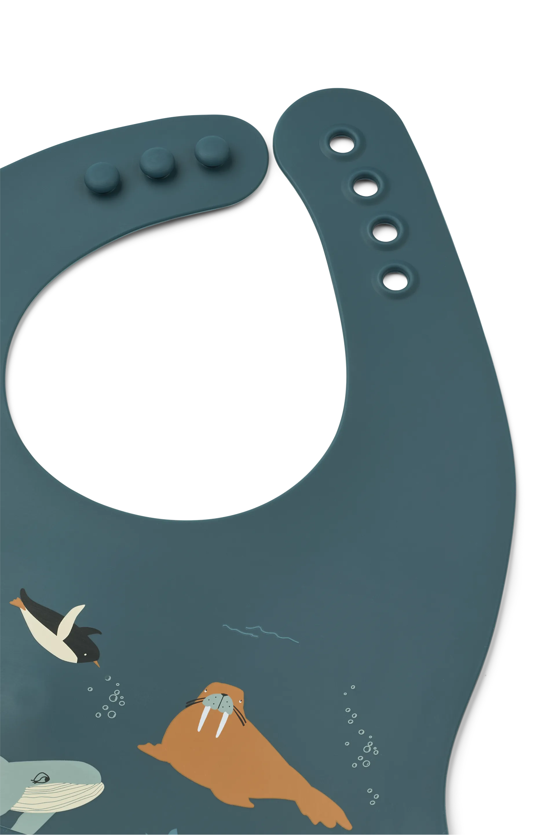 Ember bedrucktes Lätzchen 2-teilig, Arctic Sea-Ocean view Liewood
