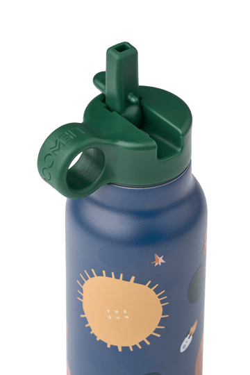 Falk Wasserflasche 35 cl - Universe-Classic navy - Liewood