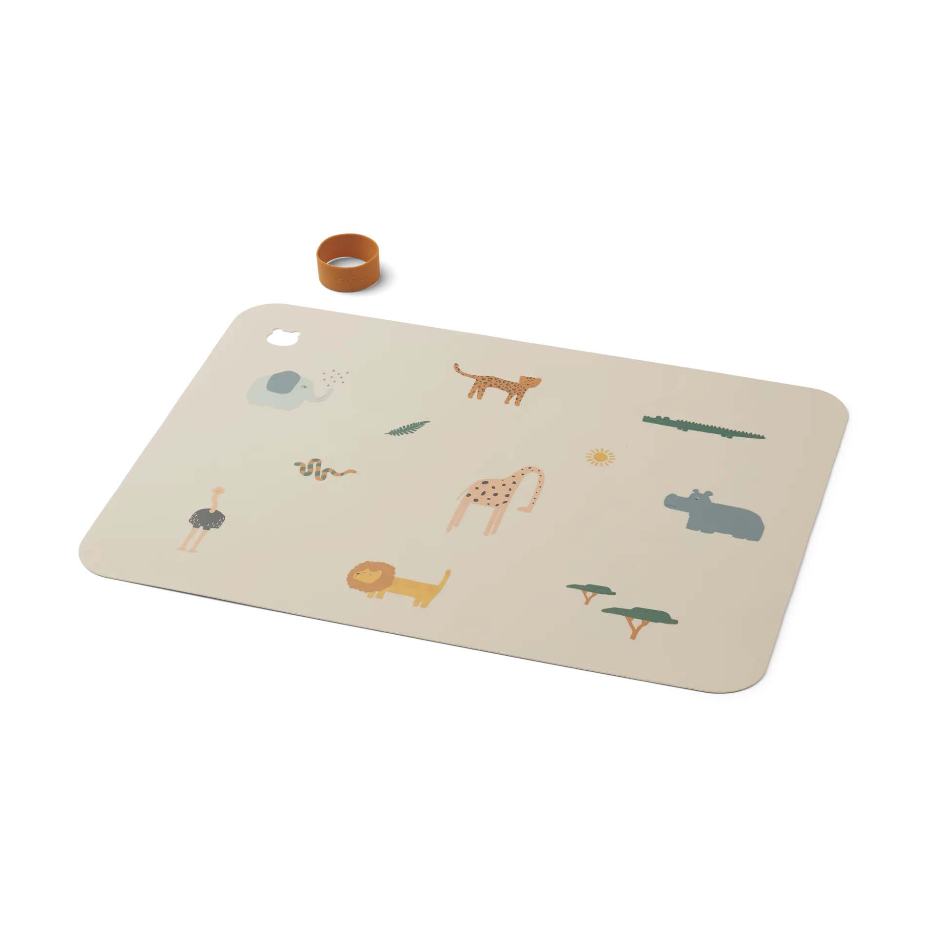 Jude Tischset 30,2x42,1 cm, Safari sandy mix Liewood
