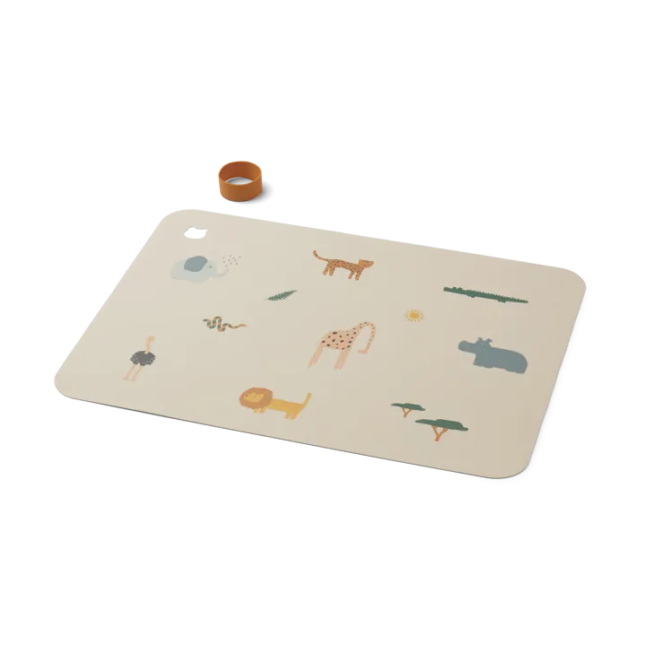 Jude Tischset 30,2x42,1 cm - Safari sandy mix - Liewood