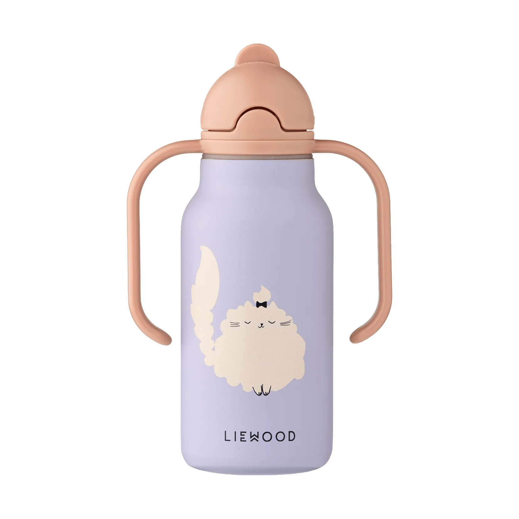 Kimmie Wasserflasche 25 cl, Cat-Warm lilac Liewood