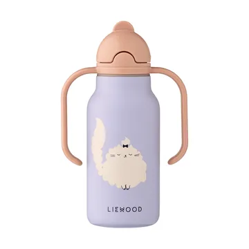 Kimmie Wasserflasche 25 cl - Cat-Warm lilac - Liewood