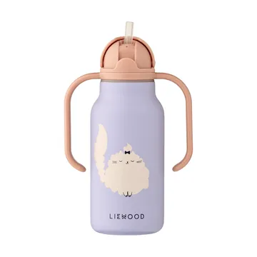Kimmie Wasserflasche 25 cl - Cat-Warm lilac - Liewood