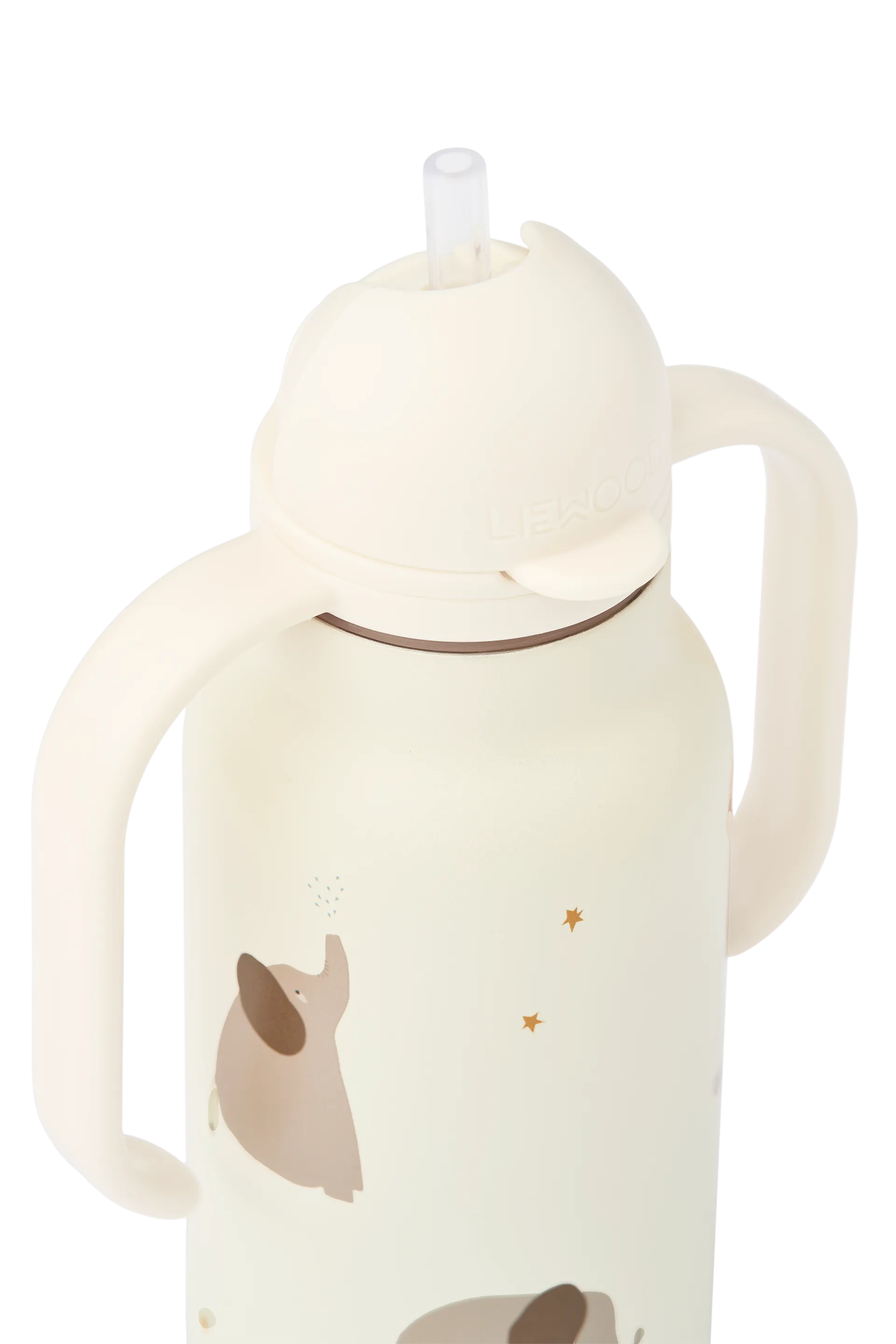 Kimmie Wasserflasche 25 cl, Elephant-Creme de la creme Liewood
