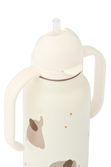 Kimmie Wasserflasche 25 cl - Elephant-Creme de la creme - Liewood