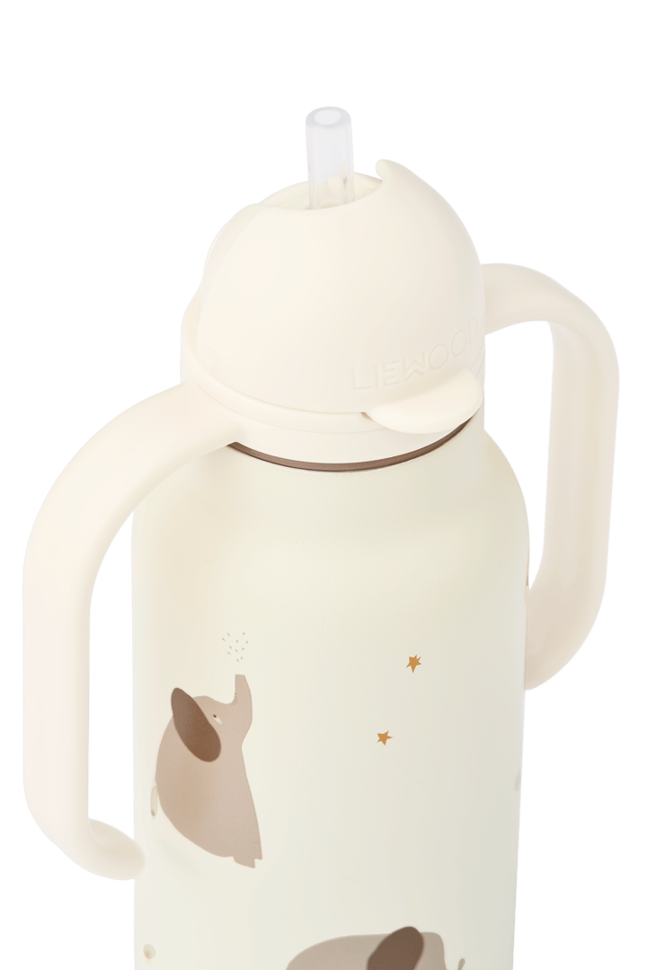 Kimmie Wasserflasche 25 cl, Elephant-Creme de la creme Liewood