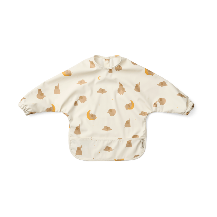 Merle Lätzchen mit Ärmel - Elephant-Creme de la creme - Liewood