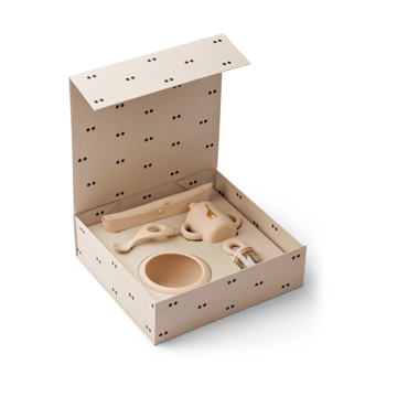 Mileah baby mealtime Set - Apple blossom - Liewood