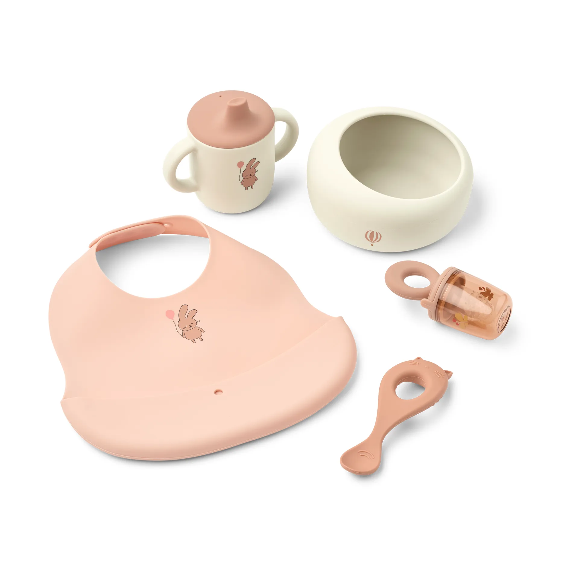 Mileah baby mealtime Set, Wild child/Rosey Liewood
