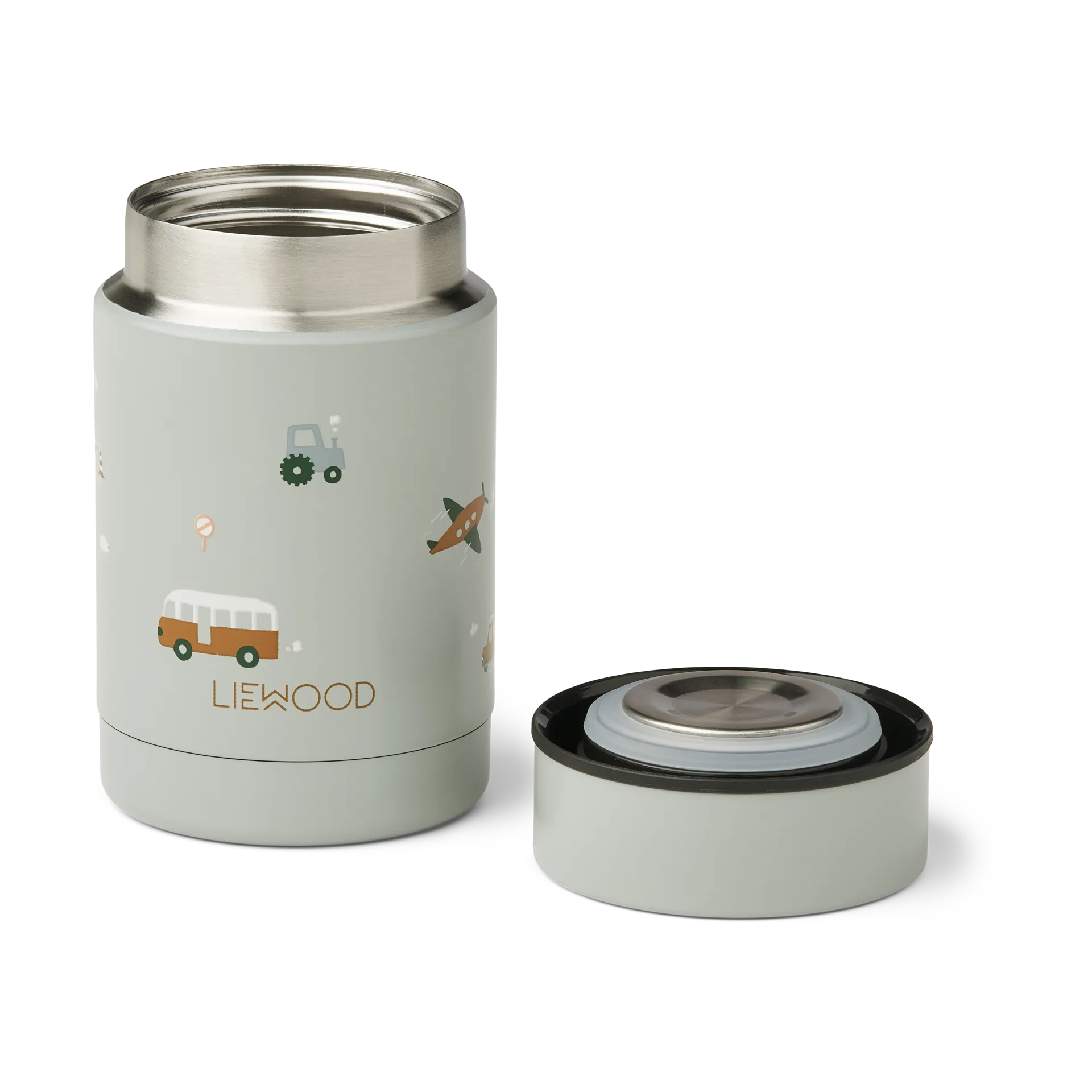 Nadja Thermobehälter 0,25 L, Vehicles-dove blue mix Liewood
