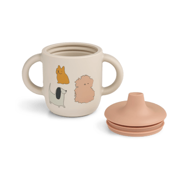 Neil Schnabeltasse 15 cl - Cats and Dogs-Sandy - Liewood